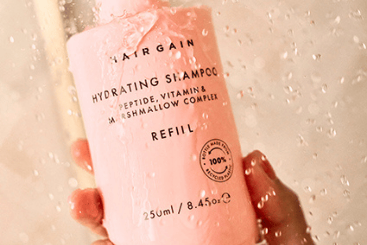 Best Way to wash your hair - Hair Gain Hydrating Shampoo