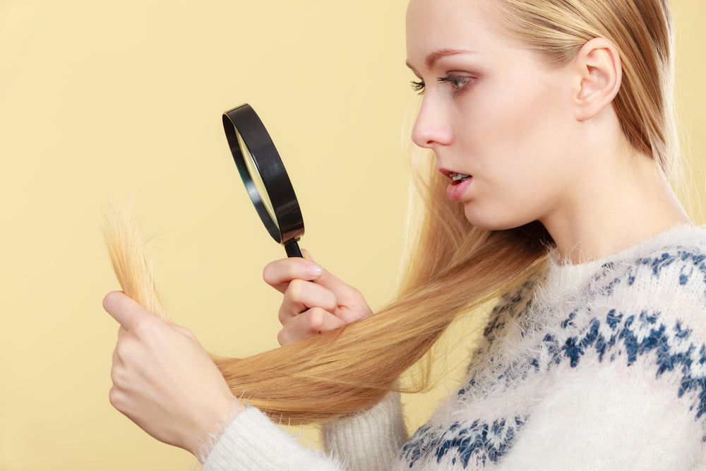 Bleached Hair Breakage