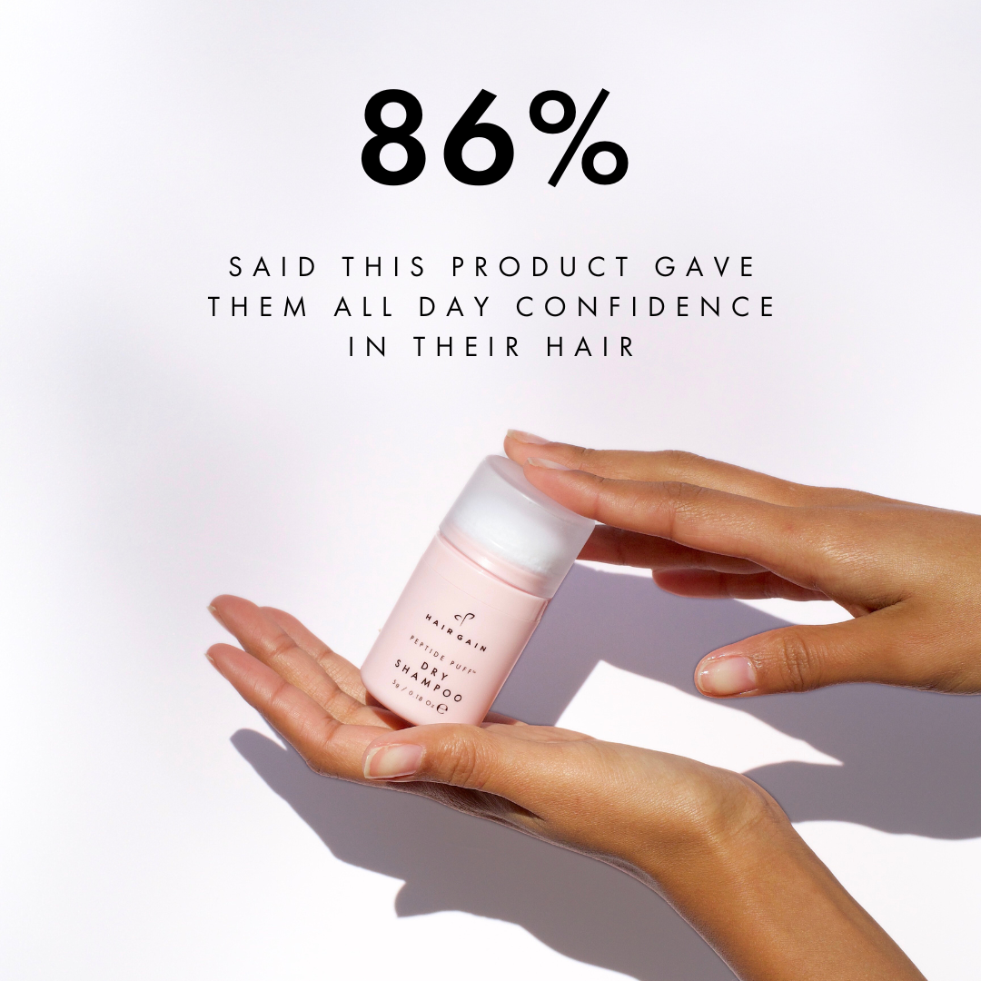 86% said this volumising dry shampoo gave them all day confidence in their hair