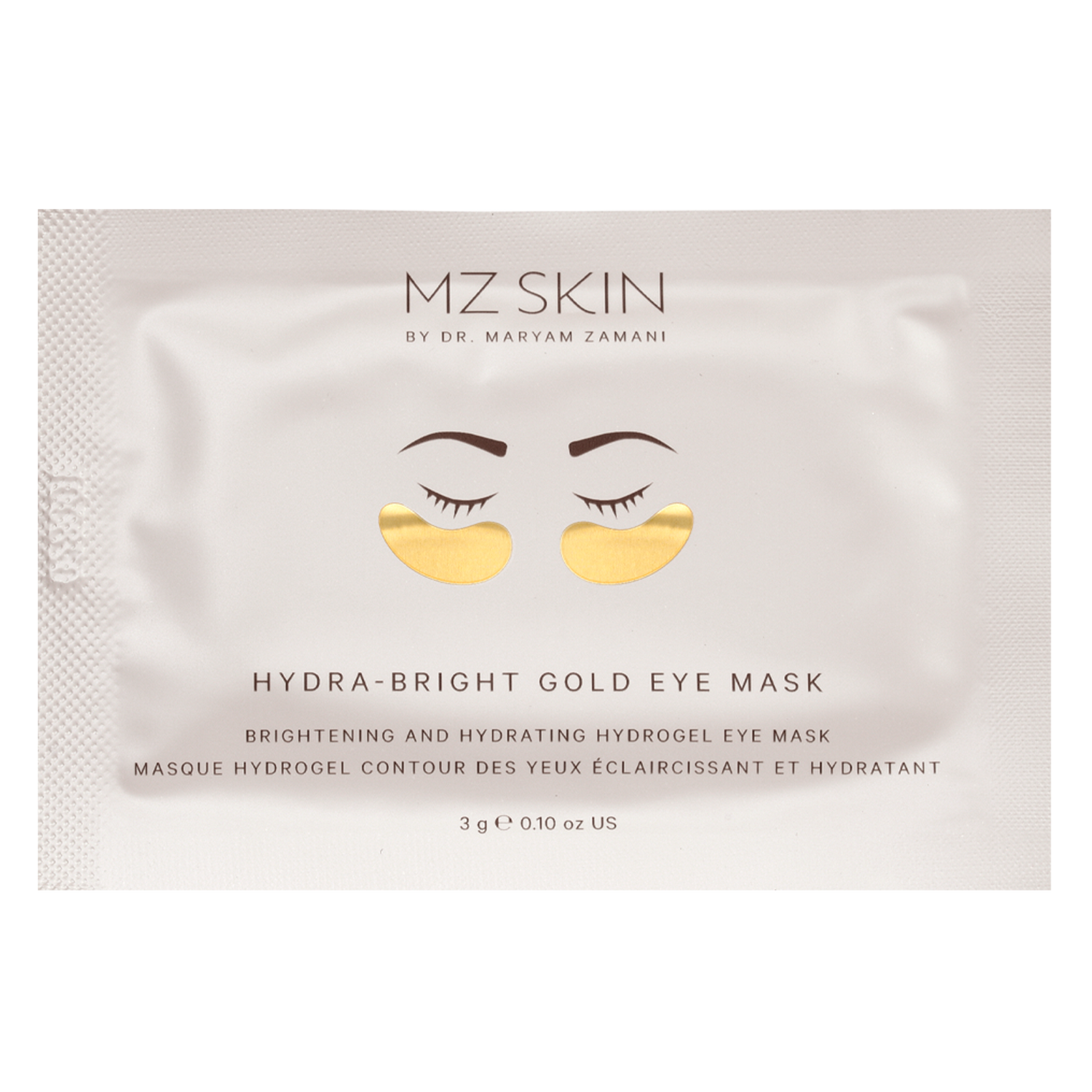 MZ Skin Hydra Bright Gold Eye Mask