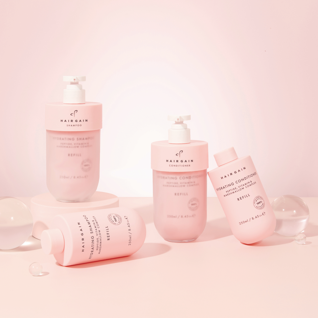 Hydrating Shampoo & Conditioner Refill Duo (250ml)