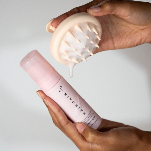 Scalp Foam and Scalp Massager
