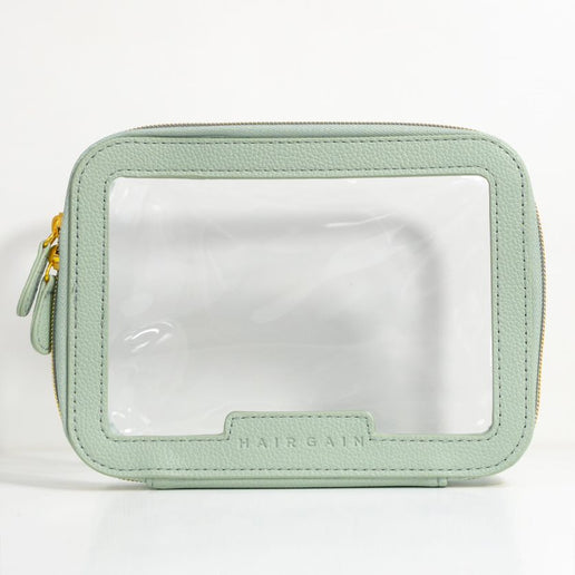 Soft Sage Cosmetics Case
